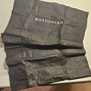 Clarks Bostonian Black Shoe Polish Cloth